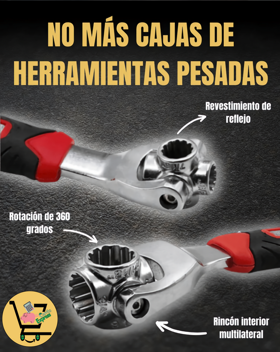 POWER-MAX PRO™ 48-en-1 Llave Inglesa Universal